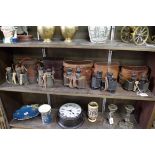 Five various pairs of vintage field glasses,Â to include a Kershaw pair, dated 1917 with broad arrow