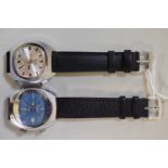 A 1970s Timemaster manual wind gentlemans wristwatch; together with a vintage Memostar alarm