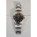 A vintage Rolex Air King stainless steel automatic gentlemans wristwatch, 34mm case, on original