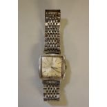 An Omega De Ville automatic stainless steel gentlemans wristwatch, circa 1964, cal 711, number