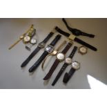 A vintage Zodiac Hermetic gentlemans wristwatch; together with various ladies and gentlemans