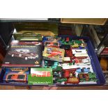 A collection of diecast vehicles, some boxed.