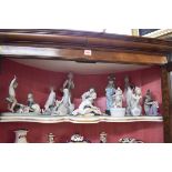 Eleven Lladro figures, (damage to some).