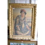 A 19th carved gilt wood frame, rebate 60 x 41.5cm.