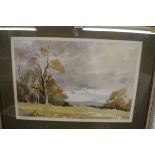 Edward Wesson, 'Iping Common', signed, watercolour, 31.5 x 48cm.