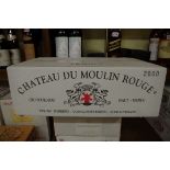 A case of twelve 75cl bottles of Chateau Moulin Rouge, 2000, in oc. (12)PLEASE NOTE: ADDITIONAL