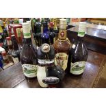 Four various bottles of cream liqueur, to include two 1 litre bottles of Irish Meadow. (4)