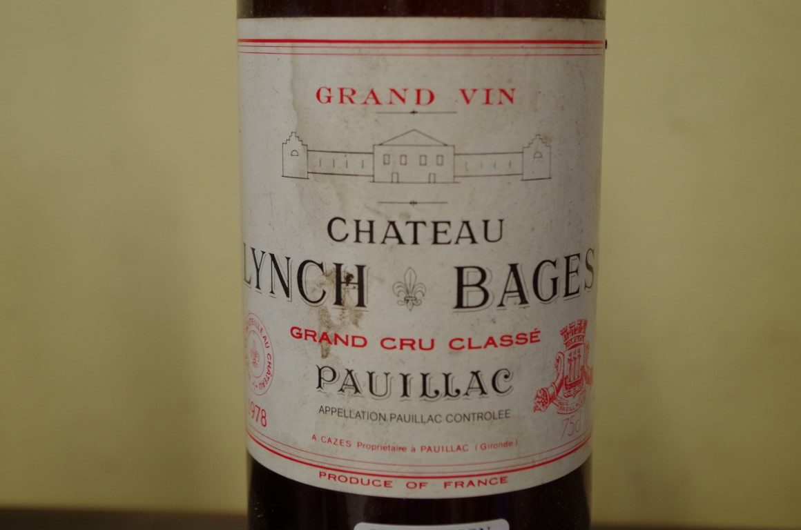 A 75cl bottle of Chateau Lynch Bages Pauillac 1978. - Image 2 of 3