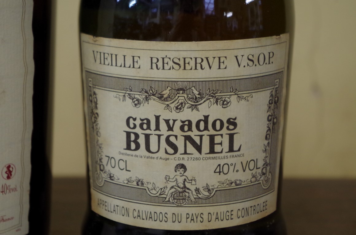 Two 70cl bottles of calvados, comprising: Breavoine 8 year old; and Busnel Vieille Reserve VSOP. (2) - Image 3 of 5
