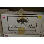 A case of twelve 75cl bottles of Chateau Le Boscq Vielles Vignes, 1995, in oc. (12)PLEASE NOTE: