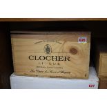 Ten 75cl bottles of Clocher Limoux chardonnay 1996, Sieur D'Arques, in owc.