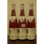 Three 70cl bottles of Niersteiner Paterberg Beerenausleses 1976, Strub. (3)