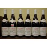 Six 75cl bottles of Beaune 1er Cru Les Sizies 1999, Michel Prunier. (6)