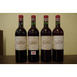 Four 75cl bottles of Chateau Margeaux 1967. (4)