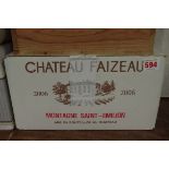 A case of twelve 75cl bottles of Chateau Faizeau Vielles Vignes, 2006, in oc. (12)PLEASE NOTE: