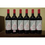 Six 75cl bottles of Clos de L'Eglise 1998 Lalande De Pomerol. (6)