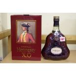 A 70cl bottle of Hennessy XO cognac, in card box.