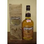 A 75cl bottle of The Glenturret 12 year old whisky, 1980s bottling, in card box.