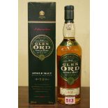 A 70cl bottle of Glen Ord 12 year old whisky, in card box.