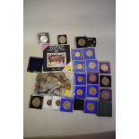 Coins: a quantity of cased British Commemorative coins, to include five Queen Elizabeth II five