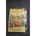 Three Goodwood Festival of Speed limited edition posters, comprising: 1993, 1994, 1995, each