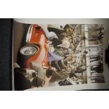 Three Goodwood motorsport posters, to include: a limited edition Graham Hill 1964 Tourist Trophy,