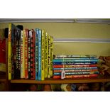 Books: twenty-five children's annuals to include: Dr Who; Rupert, Valiant; The Outer Limits,