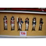 King & Country UK: 'Nelson's Navy', No.NN1-6, set of six figures, boxed in mint condition.