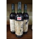 Three 75cl bottles of Chateau Trotte Vieille 1975, 1st Grand Cru Classe B St Emilion. (3)