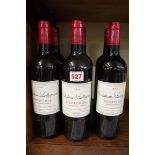 Six 75cl bottles of Chateau Bellegrave, 2005, Pomerol. (6)PLEASE NOTE: ADDITIONAL VAT ON THE