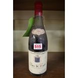 A bottle of Clos de Tart 1966, Mommessin.