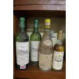 A 75cl bottle of Meursault Les Chavaliers 1969, Domaine A Ropiteau-Mignon; together with a half