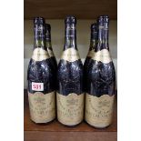 Six 75cl bottles of Chateau Neuf du Pape Cuvee Prestige, 1985, Pere Caboche. (6) PLEASE NOTE: