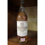 A 75cl bottle of Chateau Coutet a Barsac 1980.