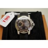 A Baum et Mercier Capeland MOA08329 stainless steel chronograph automatic wristwatch, 41.5mm, with