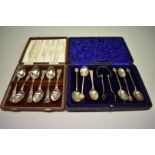 A cased set of six silver Elizabeth II coronation teaspoons, by Cooper Brothers & Sons Ltd,