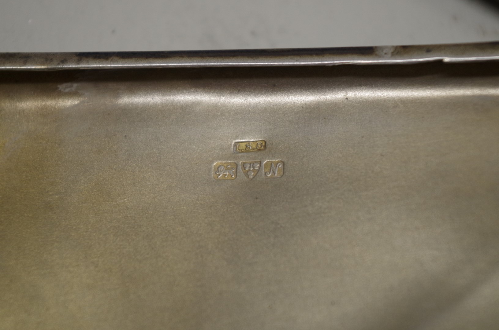 Two silver cigarette cases, 355g all in. - Image 4 of 5