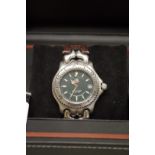 A Tag Heuer Professional 200 CAH 1111 stainless steel quartz wristwatch, 37.45mm, ref: WG1119,