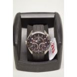 A Tag Heuer SLR Calibre S stainless steel chronograph electro - mechanical wristwatch, 47mm, ref: