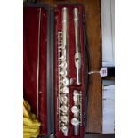 A Yamaha 211 SII flute, no.323288, in fitted case.