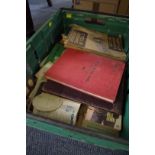 EPHEMERA: a quantity in tray, to include trade catalogue 'Thompson Diamond & Butcher Cycle