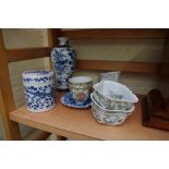 A small quantity of Chinese porcelain.