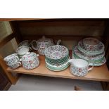 A Minton 'Haddon Hall' pattern part tea service.