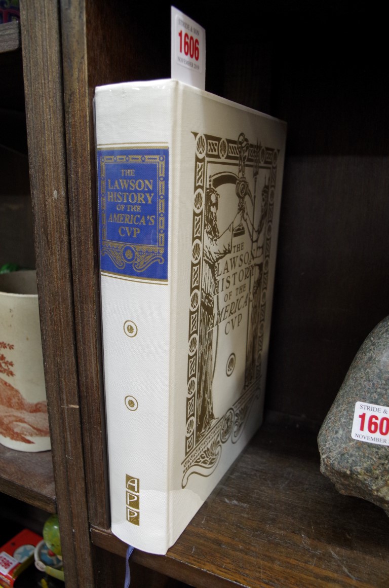 Book: The Lawson History of the America's Cup, No.242/1500.