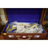 A case of Masonic regalia.