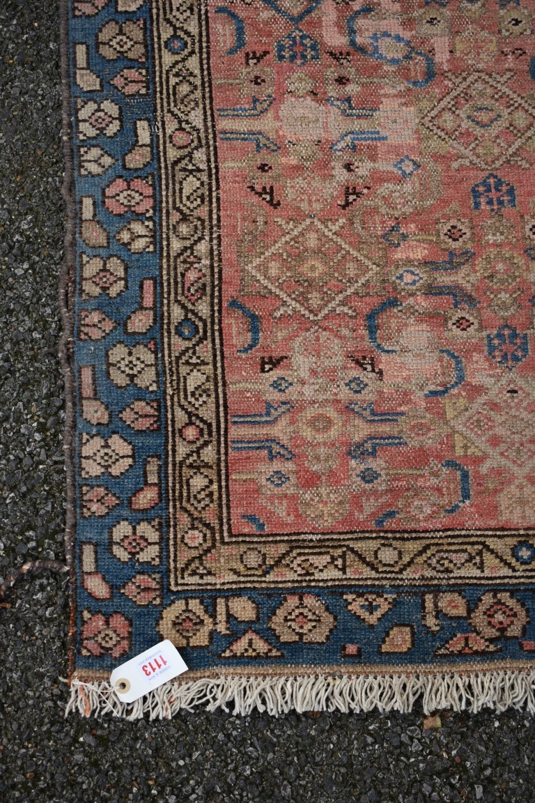 An Eastern runner, having allover geometric design, 350 x 88cm. - Image 2 of 3