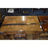 A 19th century British military officer's sword and scabbard, 81cm blade.
