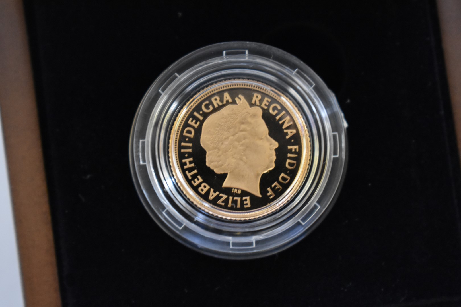 An Elizabeth II 2010 gold proof half sovereign, boxed. - Image 3 of 3