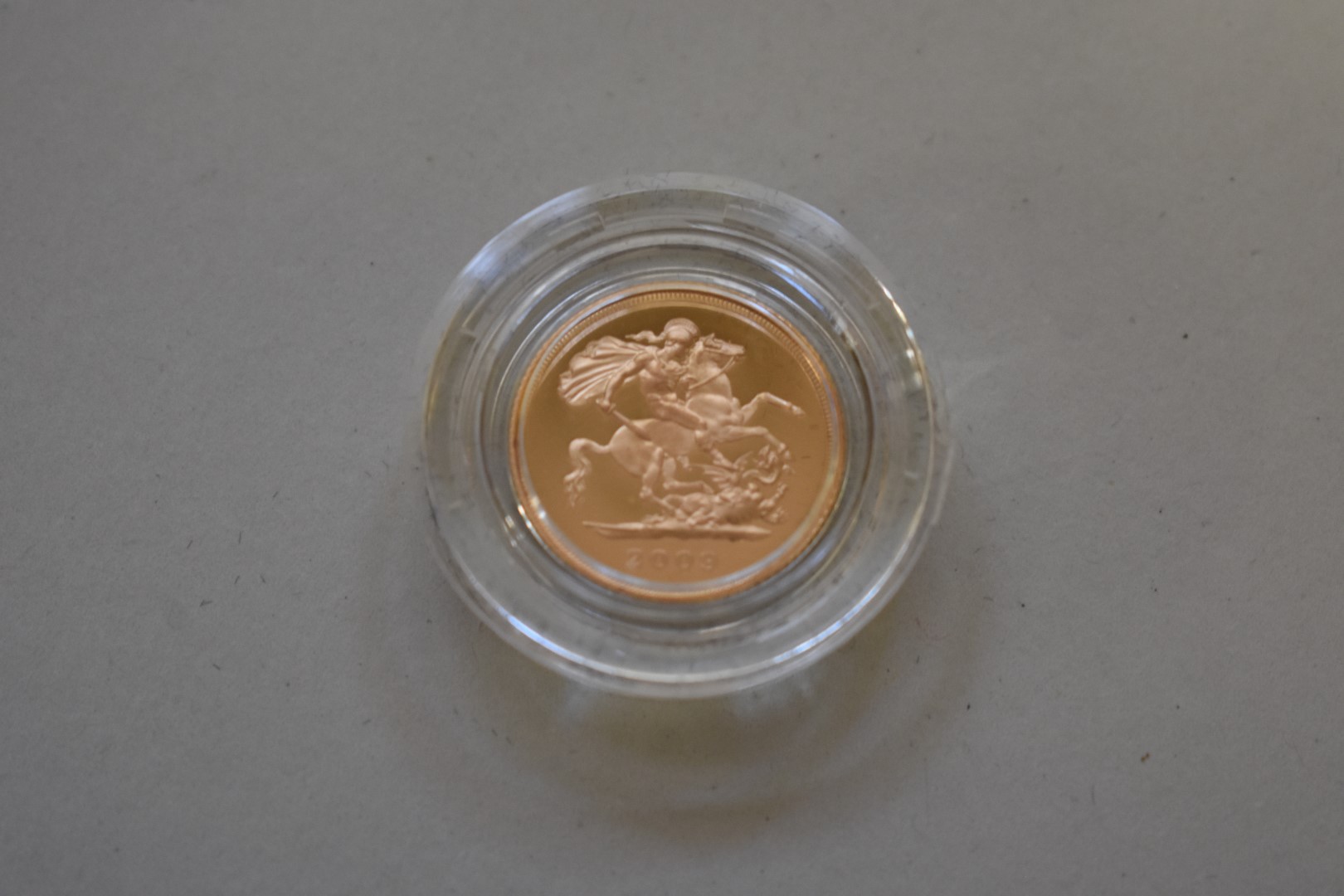 An Elizabeth II 2009 gold proof half sovereign, boxed. - Image 2 of 3
