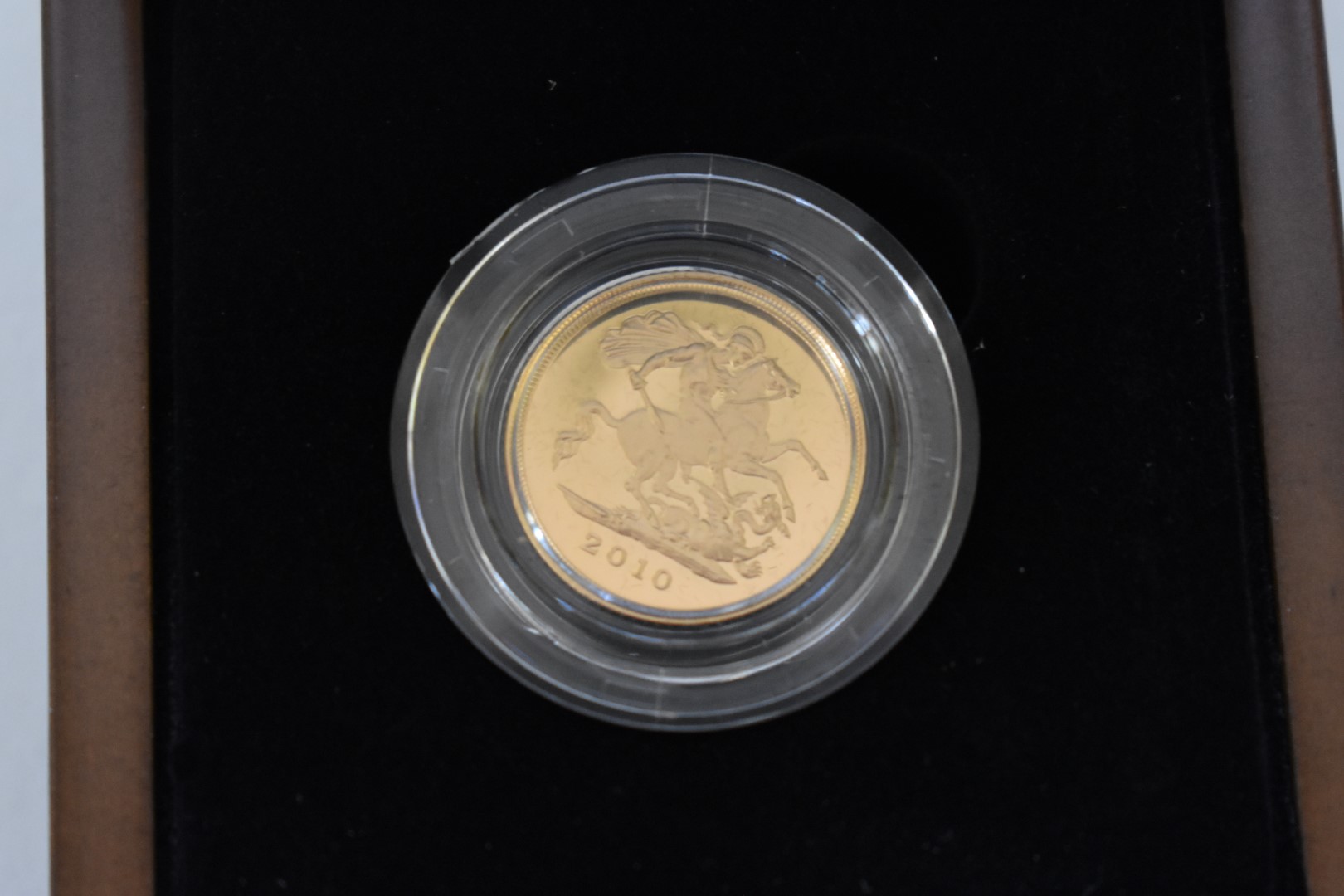 An Elizabeth II 2010 gold proof half sovereign, boxed. - Image 2 of 3